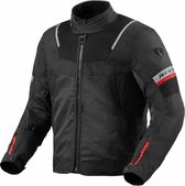 REV'IT! Jacket Tornado 4 H2O Black Anthracite XS - Maat - Jas