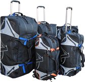 Multifunctionele sporttrolley Arawaza | Zwart / Blauw (Maat: S)