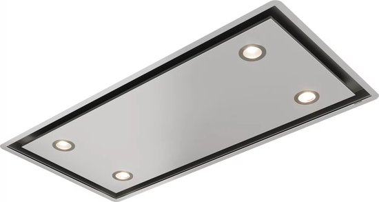 Whirlpool UEI102FLRX - inbouwbare Afzuigkap - 100 cm - RVS