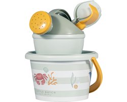 foto van Little Dutch Strandset 9,5 cm 5-delig Fresh Greens