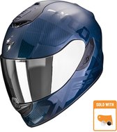 Scorpion Exo-1400 Evo Carbon Air Cerebro Blue XS - Maat XS - Helm