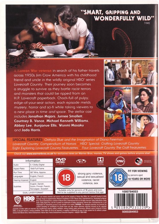 Lovecraft Country Season 1 (DVD)