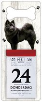 Scheurkalender 2024 Hond: Keeshond