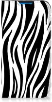 Smartphone Hoesje Geschikt voor iPhone 14 Pro Beschermhoesje Zebra