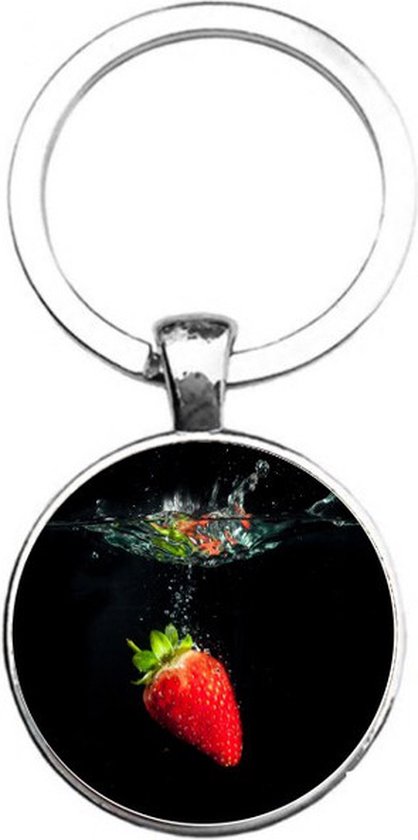 SIGZKK Leuke Cherry Aardbei tas bedels sleutelhanger