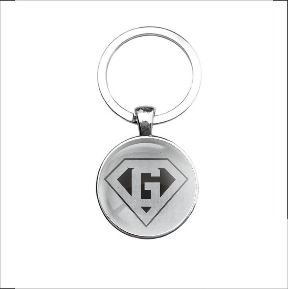 Sleutelhanger Glas - G
