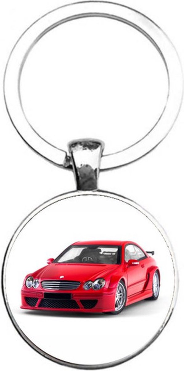 Sleutelhanger Glas - Auto