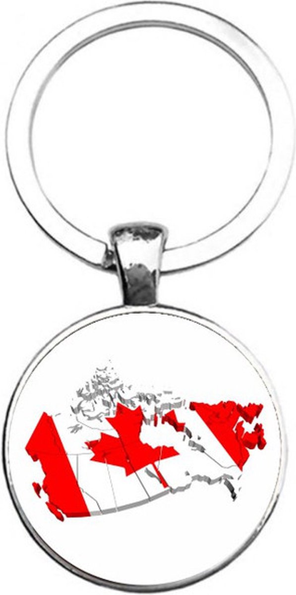 Sleutelhanger Glas - Canada