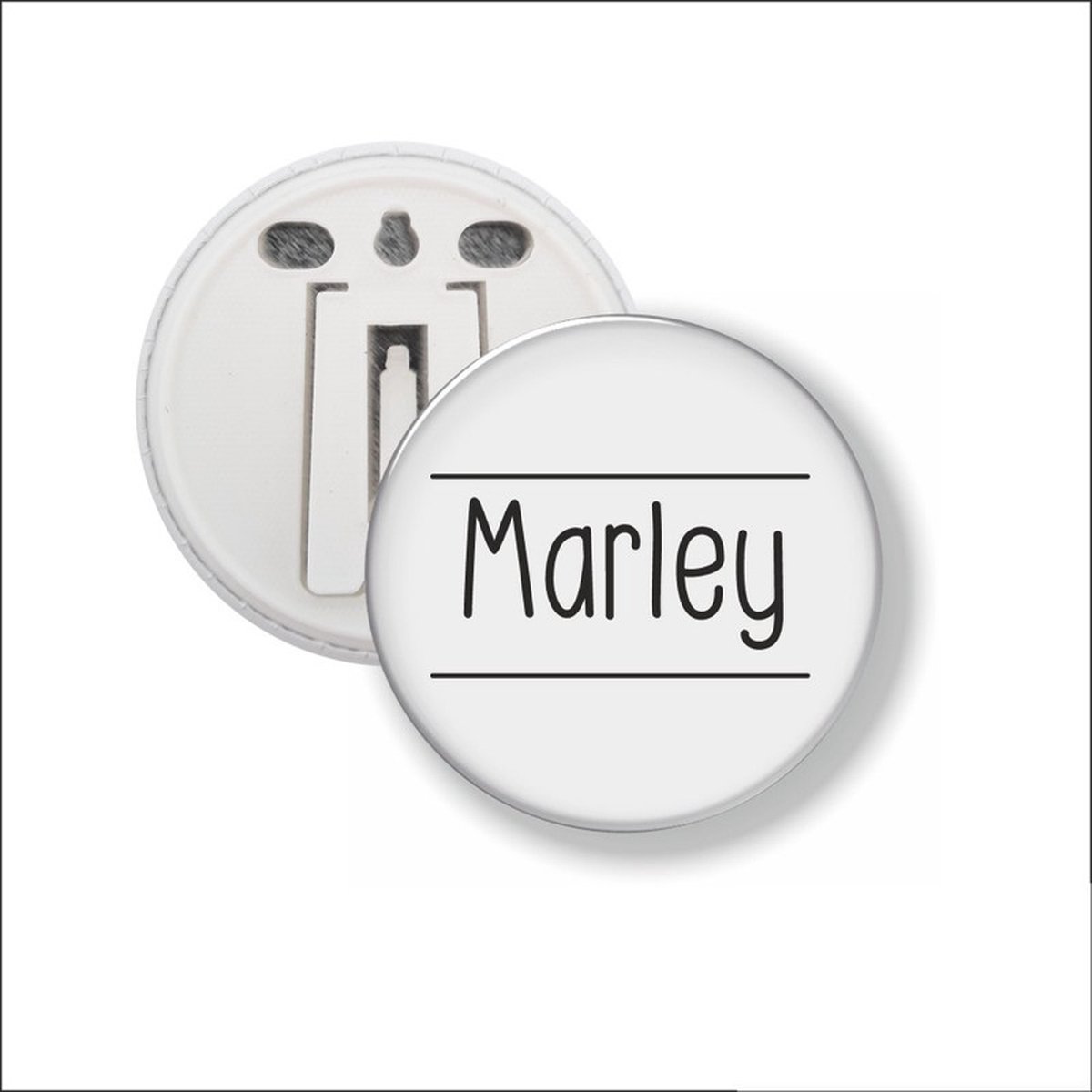 Button Met Clip 58 MM - Marley