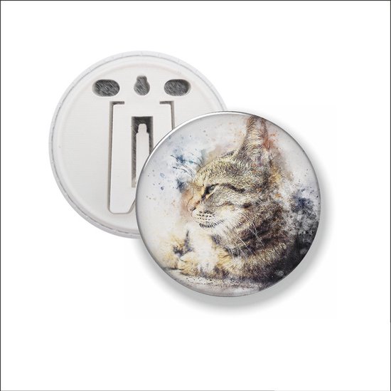 Button Met Clip - Kat | bol