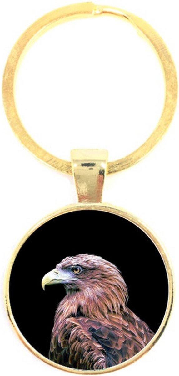 Sleutelhanger Glas - Vogel