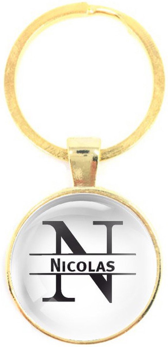 Sleutelhanger Glas - Nicolas