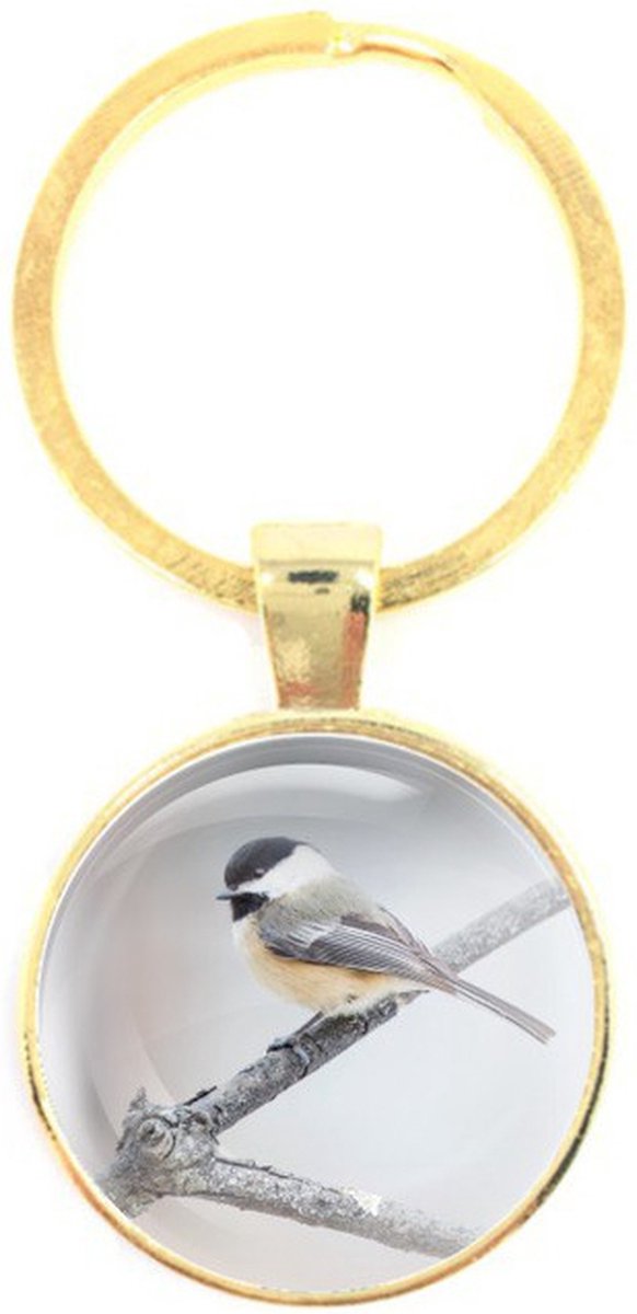 Sleutelhanger Glas - Vogel