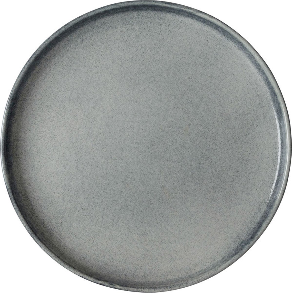 Dutch Rose Serenity Borden - Ø 21cm - Stoneware Handgemaakt -Grijs