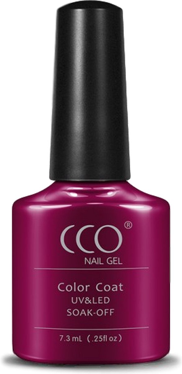 CCO Shellac - Gel Nagellak - kleur Gross Roof 68025 - ParelmoerRoodShimmer - Dekkende kleur - 7.3ml - Vegan