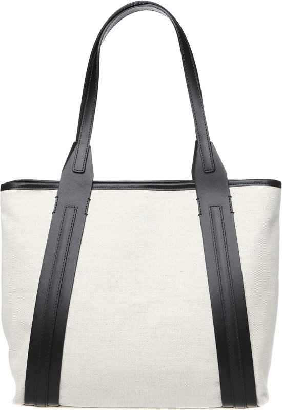 White Cotton Shoulder Bag