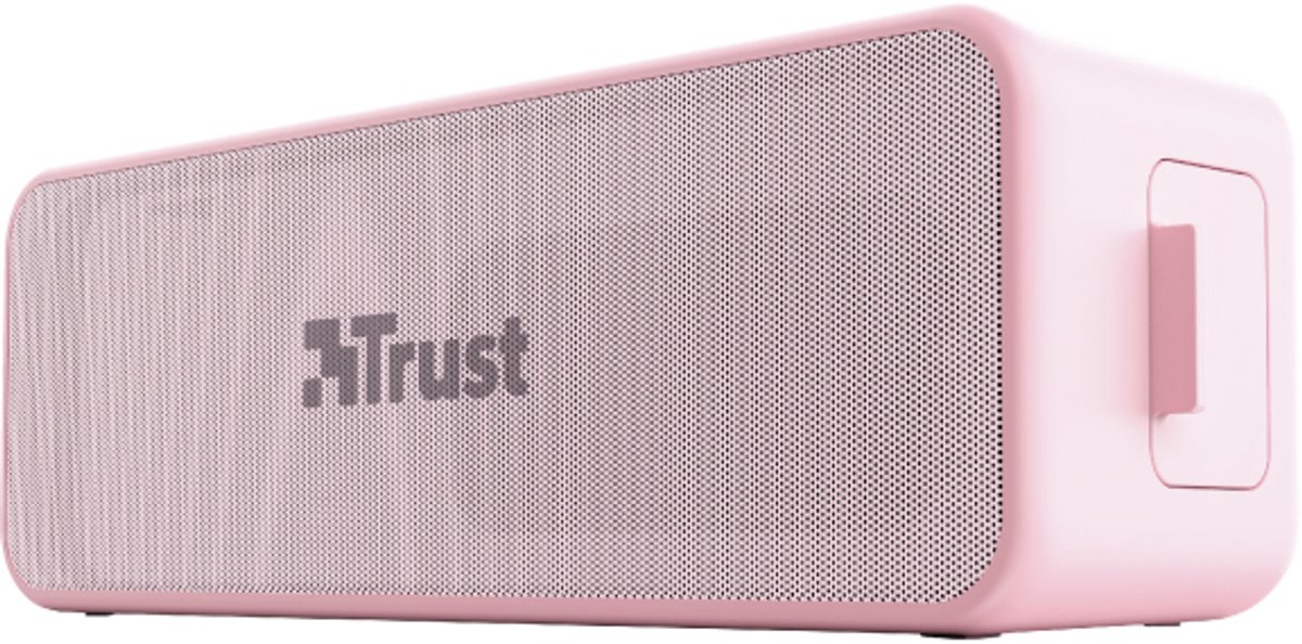 Dankzij de draagbare Bluetooth®-luidsprekers Trust 23829 ZOWY MAX Roze