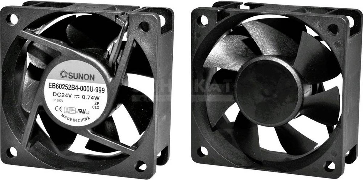 Sunon EE60252B1-A99 Axiaalventilator 24 V/DC 39.91 m³/h (l x b x h) 60 x 60 x 25 mm