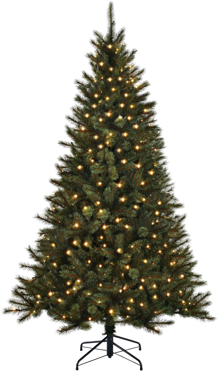 Black Box Trees Toronto Kunstkerstboom met LED verlichting - H120 cm - groen