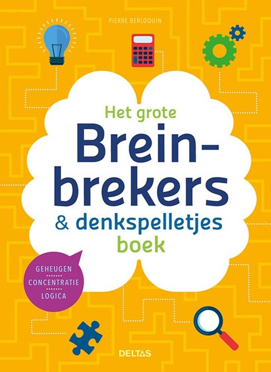 Het grote breinbrekers & denkspelletjes boek - Pierre Berloquin