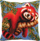 Kussen borduurpakket Red Panda - Collection d'Art