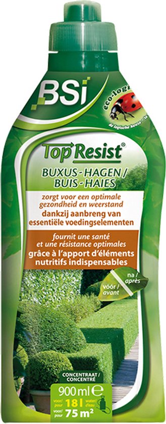 BSI - Top Resist Buxus & Hagen - Voor een optimale gezondheid van uw buxusplanten - 900 ml voor 75 m²