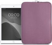 kwmobile universele tablet hoes - Stevige stijlvolle hoes voor tablets - Neopreen tablet sleeve - geschikt voor 9,7"-11" Tablet - lavendel
