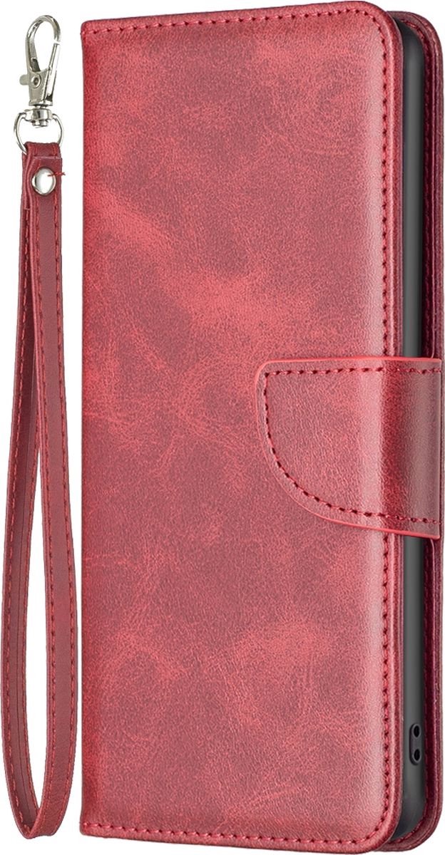 Mobigear Telefoonhoesje geschikt voor Nothing Phone (1) Hoesje | Mobigear Excellent Bookcase Portemonnee | Pasjeshouder voor 3 Pasjes | Telefoonhoesje voor Pinpas / OV Kaart / Rijbewijs - Rood