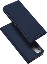 Dux Ducis - Slim bookcase hoes - Geschikt voor Xiaomi Redmi Note 11 - Blauw