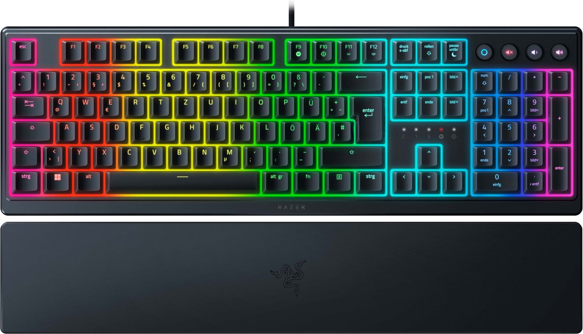Razer Ornata V3 Low Profile Gaming Toetsenbord - Swiss Layout