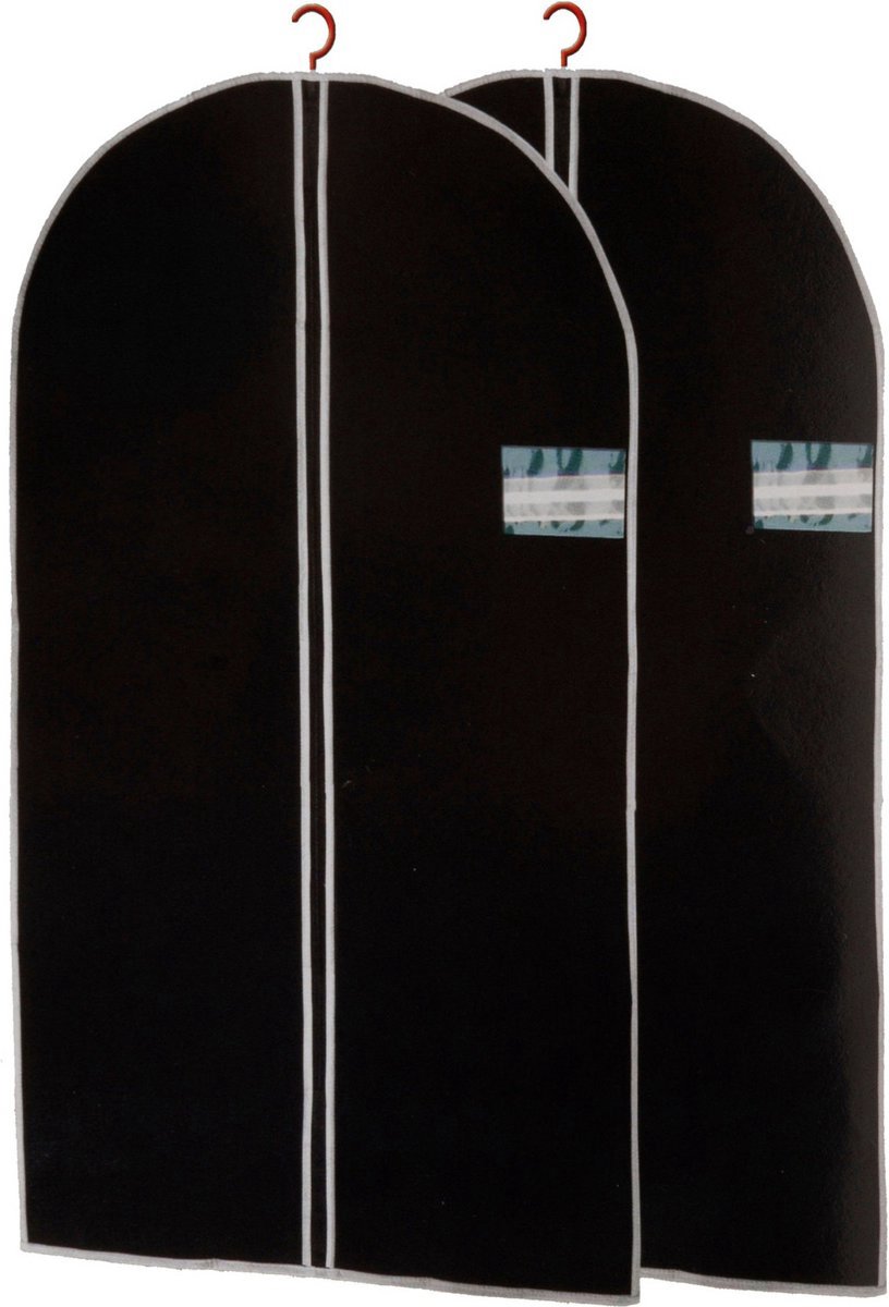 Ruibo Doorzichtige kledingrekhoes, stofdichte kledingrek, hoes met 2 duurzame ritsen/waterdichte kledingbeschermers (L: 180 x 50 x 152 cm