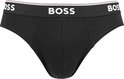 Zwarte BOSS slip met brede tailleband met logo
