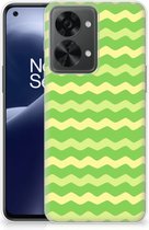 Smartphone hoesje OnePlus Nord 2T TPU Case Waves Green