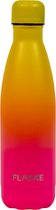 FLASKE Gradient Sunset - RVS Drinkfles van 500ML - Geschikt als waterfles, thermosfles en thermoskan