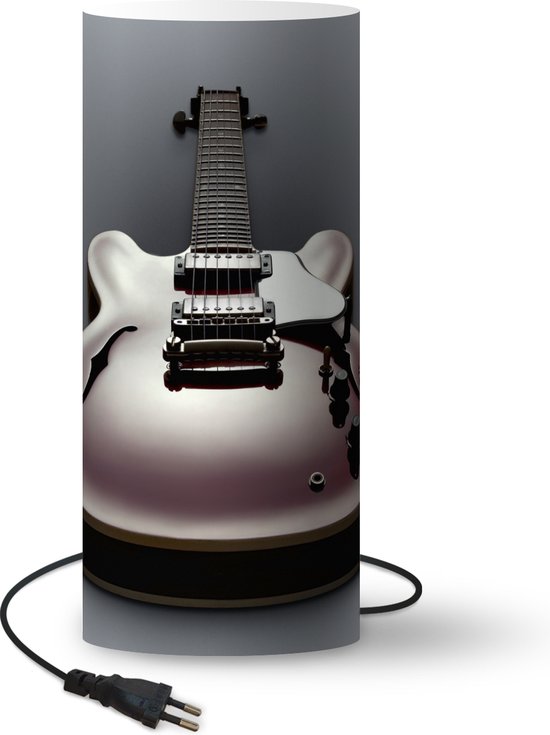 Lampe Guitare Electrique - Une guitare électrique rouge foncé - 54 cm de  haut - Ø23 cm... | bol.com