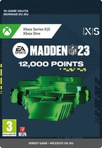 MADDEN NFL 23: 12000 Madden Points - Xbox Series X + S &Xbox One - In-game tegoed - Niet beschikbaar in België