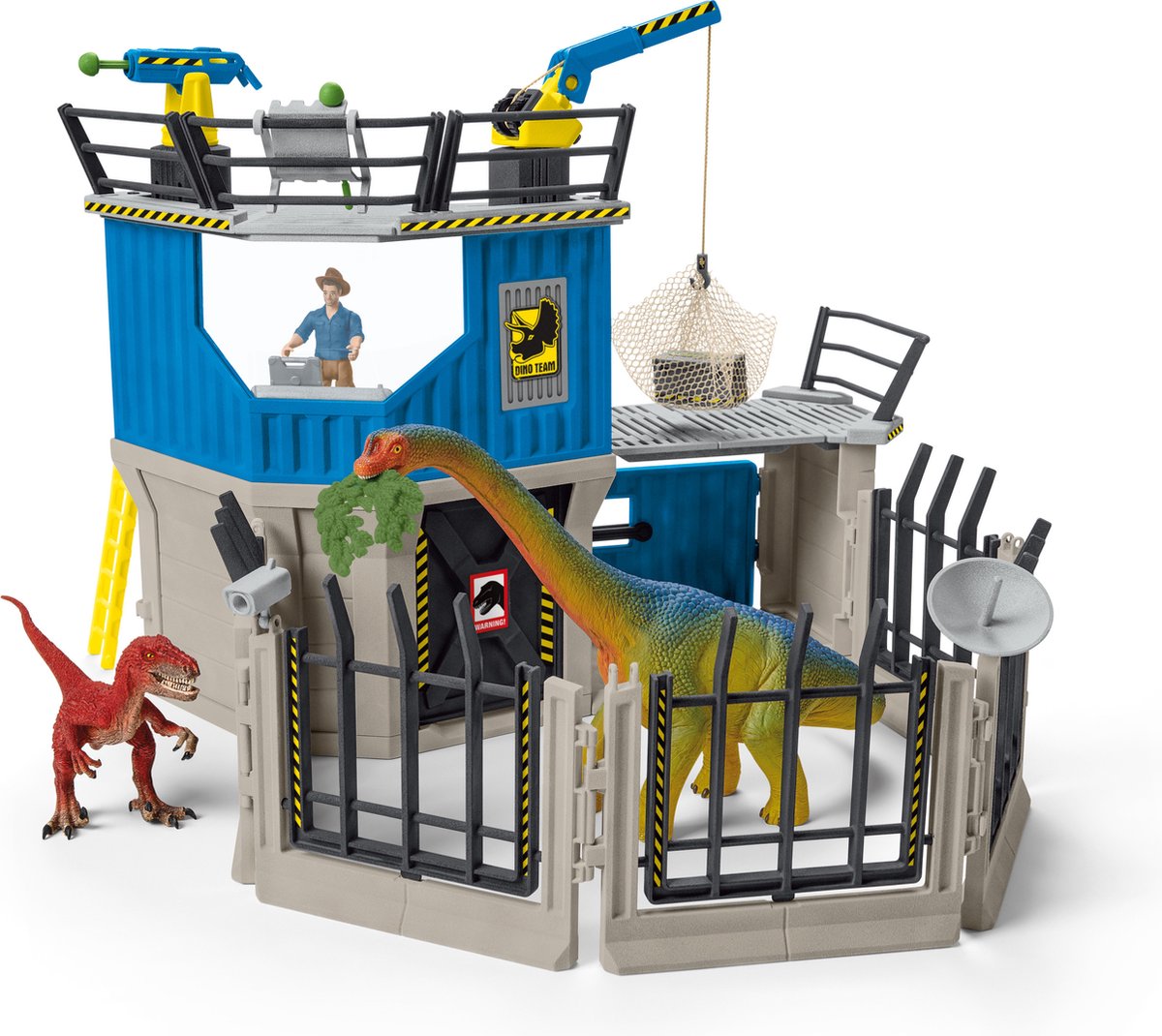 Schleich Dinosaurus Groot Dino-onderzoekstation - Speelfigurenset - 41462 — afbeelding 20