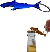 Flesopener Haai - Bieropener - Sleutelhanger - Blauw - oDaani