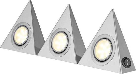 Parlat LED Unterbau-Leuchte SIRIS, flach, je 50cm, je 531lm, warm-weiß