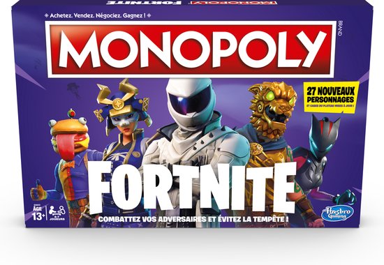 Thumbnail van een extra afbeelding van het spel Monopoly Fortnite