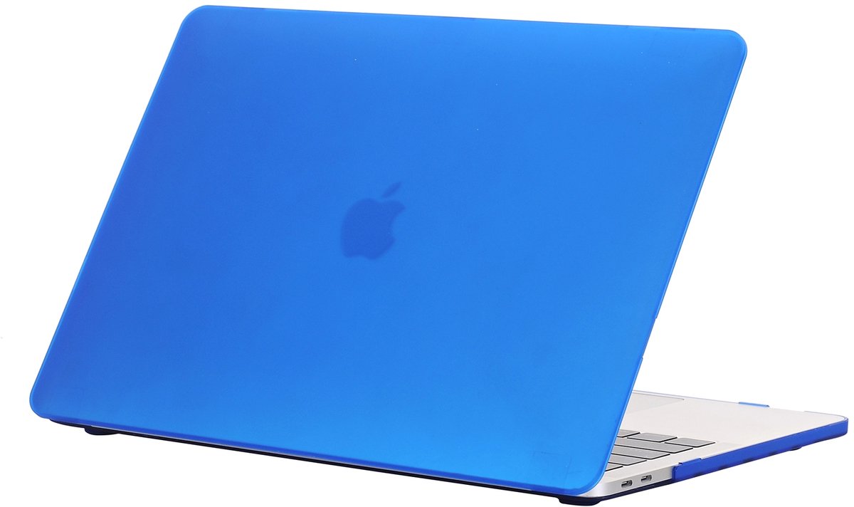 Mobigear Laptophoes geschikt voor Apple MacBook Pro 13 Inch (2016-2019) Hoes Hardshell Laptopcover MacBook Case | Mobigear Matte - Marineblauw - Model A1932 / A2179 / A2337