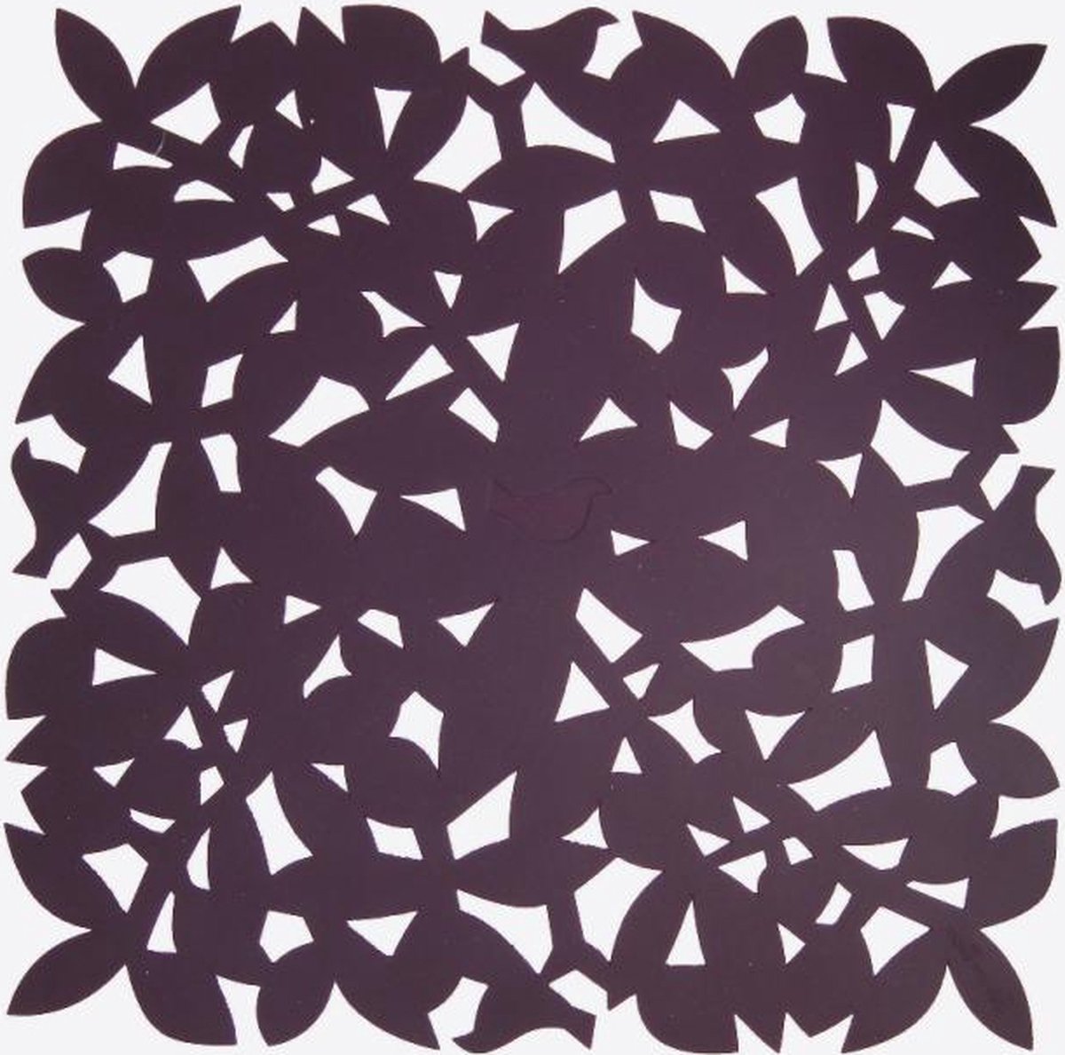 Make My Day Placemat - 31.5 x 31.5 cm - Aubergine