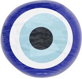 Sunnylife - Inflatable Games Strandbal Greek Eye - Kunststof - Blauw