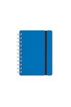 Vacavaliente - Notitieboek A6 - Gerecycled Leer - Blauw