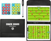 MJ Sports Premium Voetbal Tactiekbord Inclusief Magnetische Nummers & Markeerstift - Coaching Board - Coachmap - Tactieken