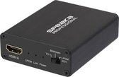 SpeaKa Professional Audio Extractor SP-AE-H/TC-04v2 [HDMI - HDMI, Toslink, Jackplug, Cinch] 3840 x 2160 Pixel