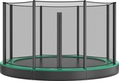 Trampoline AKROBAT ORBIT FLAT 244 Green (8ft),inclusief veiligheidsnet
