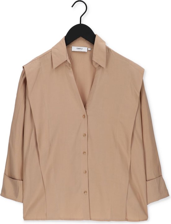 Chemisiers simples Leona Wv-lyocel-22-3 - Beige