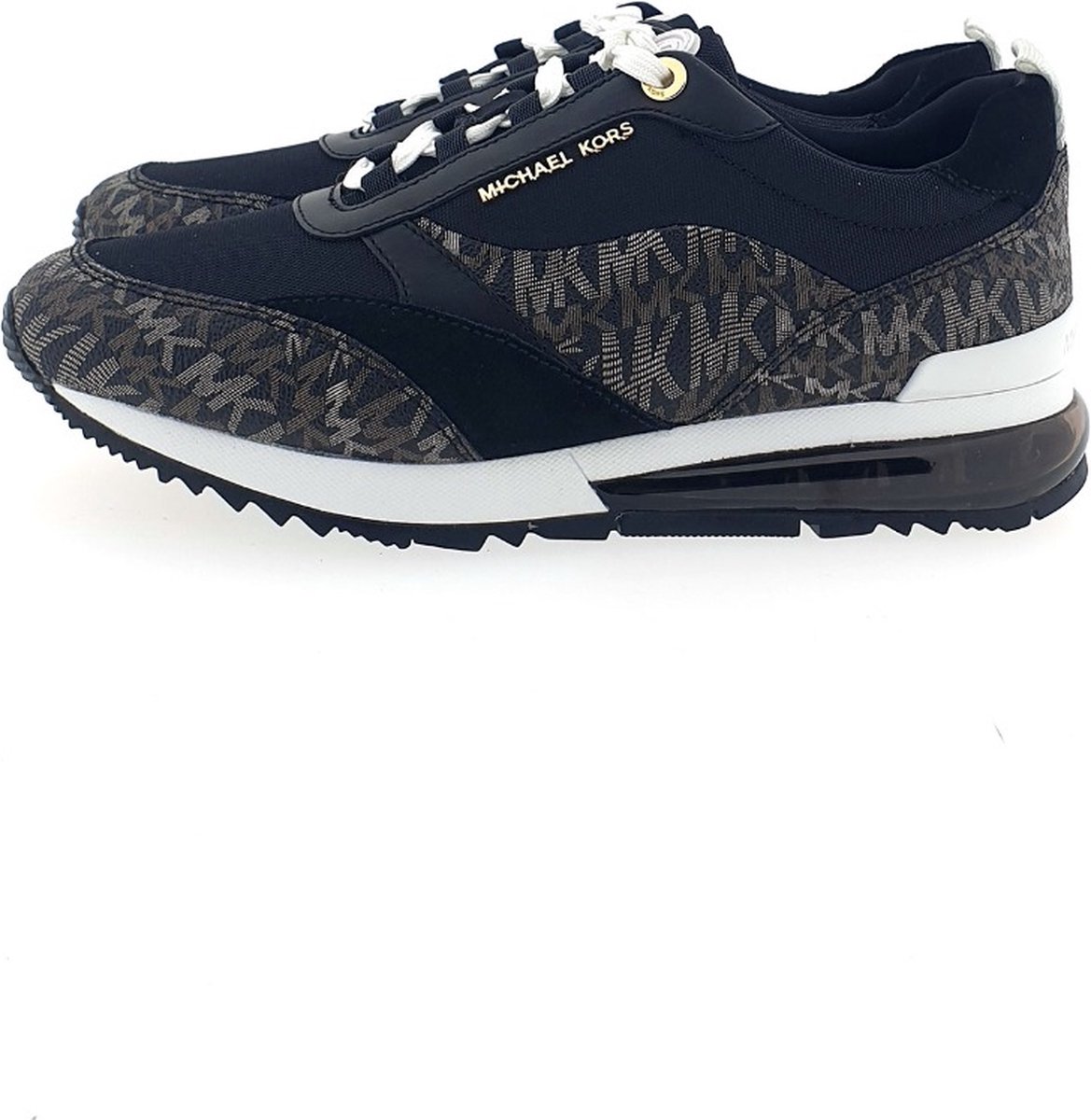 Michael Kors Allie stride extreme abstract tiger - Michael kors sneakers - schoenen dames michael kors - Michael Kors - tijger print