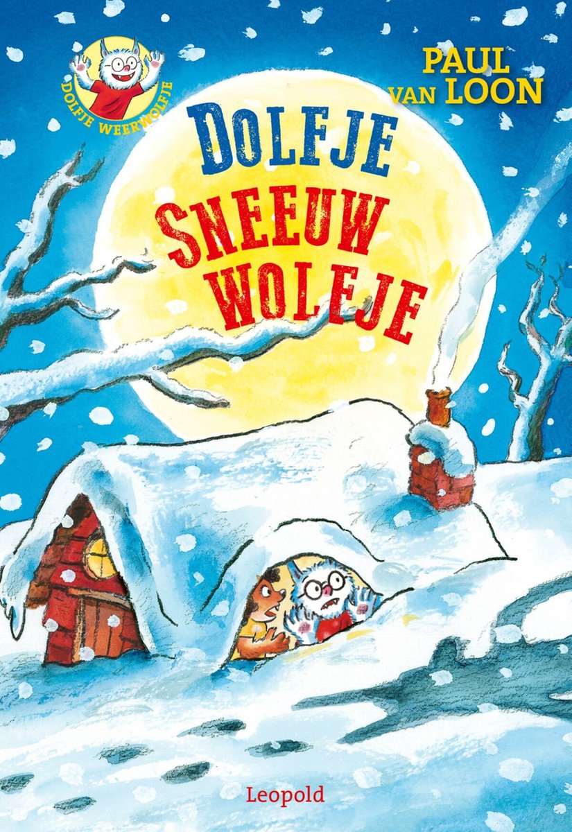 Omslag van Dolfje Weerwolfje - Dolfje Sneeuwwolfje